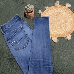 American Eagle Outfitters Blue Jeggings